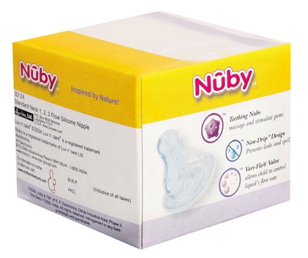 Nuby Silicone Nipples