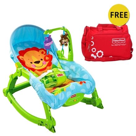 Fisher-Price - Newborn-to-Toddler Portable Rocker
