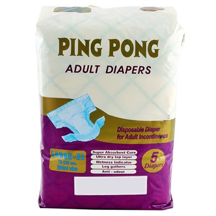 Ping Pong Adult Diapers - Disposable for Adult Incontinence
