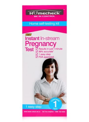 Homecheck Instant In-Stream Pregnancy Test