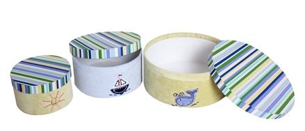 Round Storage Boxes - Whalley The Whale