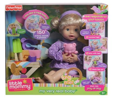 Fisher-Price - Little Mommy - My Very Real Baby