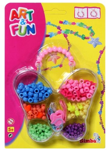 Simba - Art & Fun  Beads Butterfly Case Set 