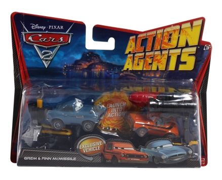 Disney Pixar Car - Grem & Finn Mcmissile