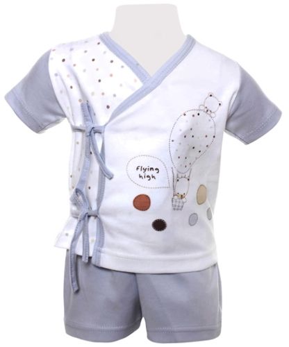 Zero - Half Sleeve Suit With Flying High Print