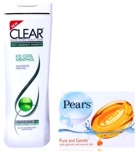Clear Nourishing Scalp Care Anti-Dandruff shampoo - Ice cool Menthol 