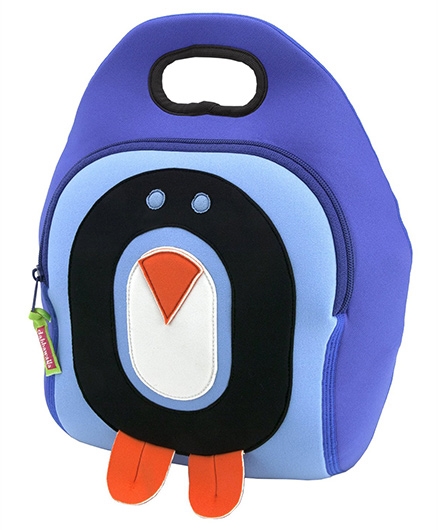 Elefantastik Cold Feet Penguin Lunch Bag - Blue