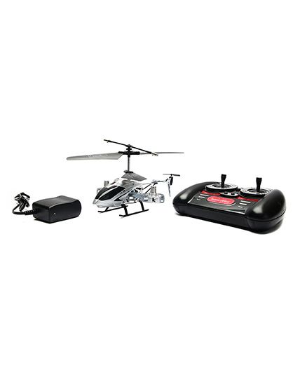 The Flyer's Bay 4 Channel Remote Controlled Avatar Herlicopter Toy - Silver