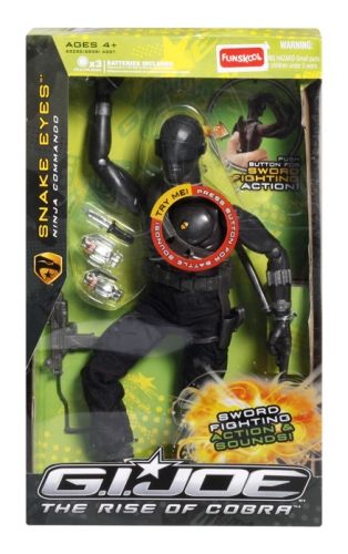 Funskool - G.I.Joe The Rise Of Cobra - Snake Eyes Ninja Commando