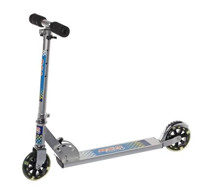 BSA Toddlers - Zipper plus 2 Wheel Model (Silver)