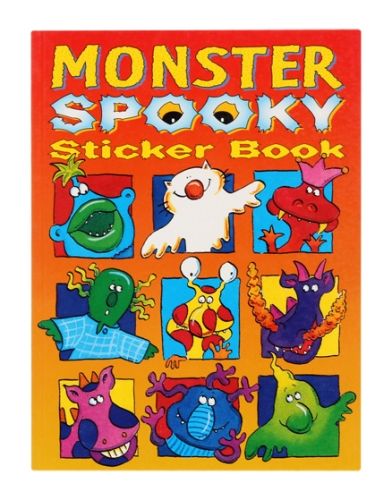 Monster Spooky Sticker Book