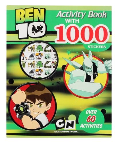 Activity Book with 1000 stickers