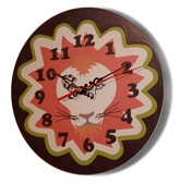 Woody Wood - Safari Clock