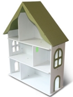 Woody Wood - Green Doll House 