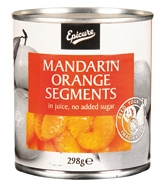 Epicure Mandarin Orange Segments in Juice 