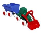 Viking Toys - Maxi Tractor With Trailor
