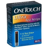 One Touch Ultra Test Strip Box 