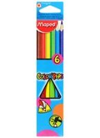 Maped - Color Peps Color Pencil Box 6 Colors to brighten up your artworks!