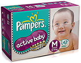 Pampers - Active Baby Diapers