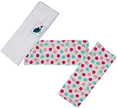 Kadambaby S3 Muslin Squares - Pink Bird 