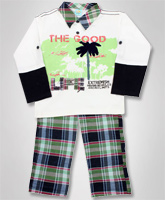 Full Sleeves T-Shirt Suit
