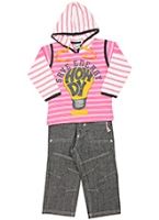 Full Sleeves T-Shirt & Jeans Suit