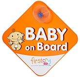 Fab N Funky - Baby On Board Orange