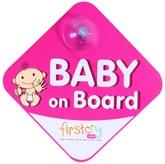 Baby on Board Magenta