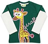 Grasshopper - Glow in Dark Full Sleeves T-Shirt with Giraffe Print