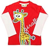 Grasshopper - Glow in Dark Full Sleeves T-Shirt with Giraffe Print