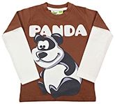 Grasshopper - Glow In Dark Full Sleeves T-Shirt With Panda Print