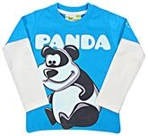Grasshopper - Glow In Dark Full Sleeves T-Shirt With Panda Print