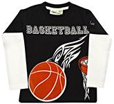 Grasshopper - Glow In Dark Full Sleeves T-Shirt With Basketball Print
