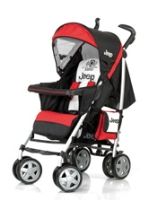 Strollers, Prams & Car Seats - Hauck - Stroller Jeep Rio Plus - Red & Black Stroller