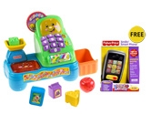 Fisher-Price Laugh & Learn Magic Scan Market with Free Gift