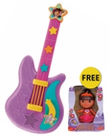 Singing Star Guitar with Free Gift 3 Years+, Fabulous offer FREE Fisher - Price Dora Do...