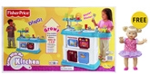 Fisher Price - Grow With Me Kitchen with Free Gift