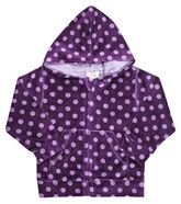 Hooded Sweat Shirt - Dotted Print