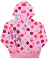 Hooded Sweat Shirt - Dotted Print