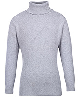 Full Sleeves Polo Neck Sweater