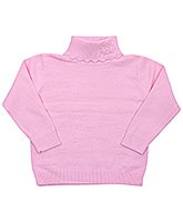 Full Sleeves Polo Neck Sweater
