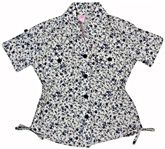 Half Sleeves Top - Flowers