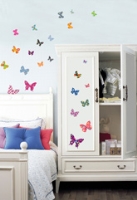 Kidocent - Fix Pix Printed Butterflies Wall Decals