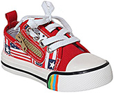 Cute Walk - Canvas Shoes With Stylish Side Zip