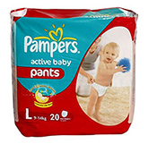 Baby Diapers - Pampers - Active Baby Pants