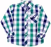 Exclusive And Casual Full Sleeves Checks Shirt For Boys