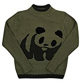 Sweater - Panda Print