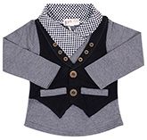 Full Sleeves T-Shirt With Jacket