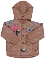 Hooded Full Sleeves Jacket - Marine Print