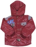 Hooded Full Sleeves Jacket - Marine Print